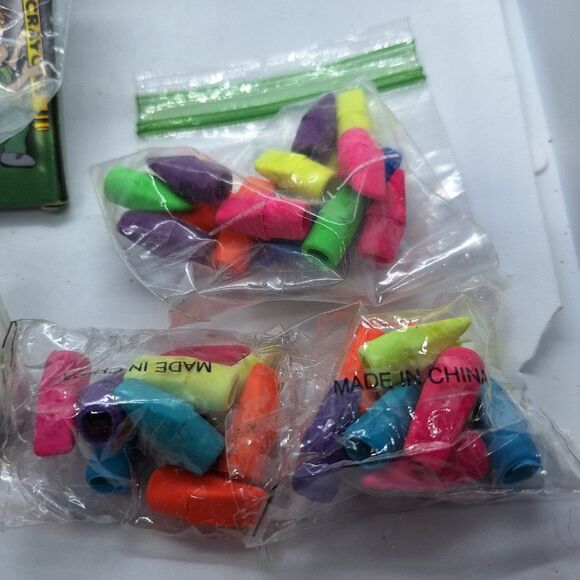 Easter Egg Fillers‎ Basket Stuffers - Crayons Erasers Bracelets - Picture 2 of 5